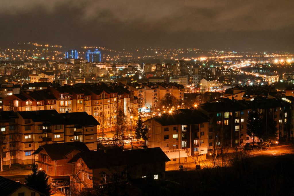 Banja Luka noću